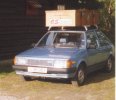 My Mazda 323 with the famous box.